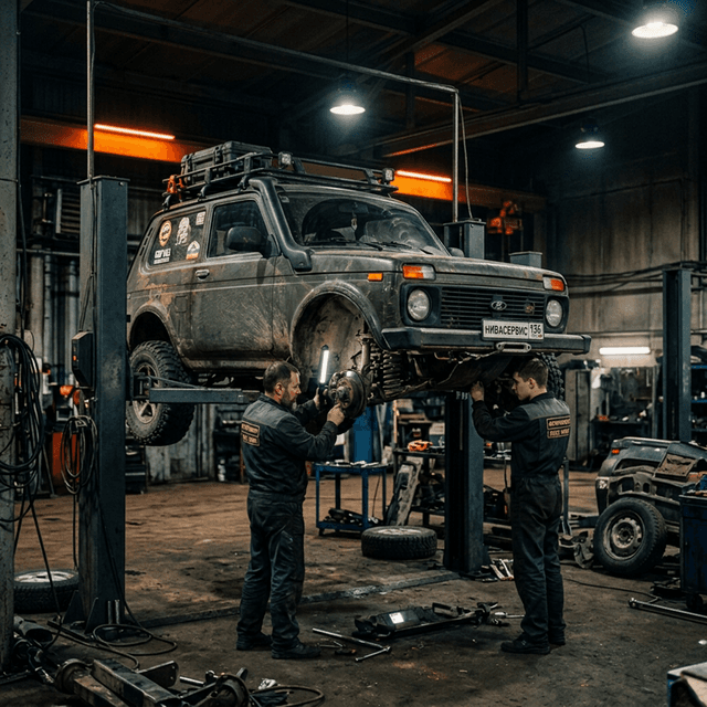 Нива Сервис — специализированный автосервис по ремонту Нивы в Воронеже